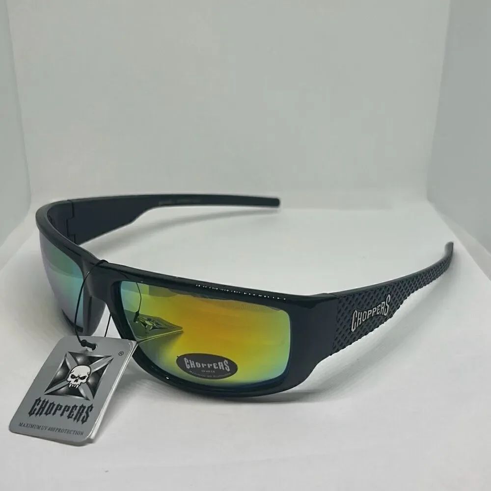 Choppers Biker Mirrored Sunglasses